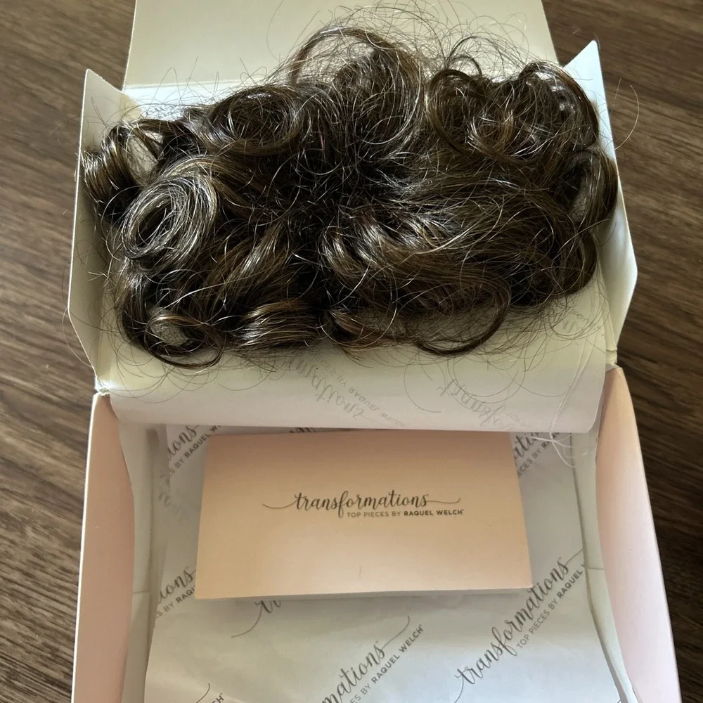 Raquel Welch Transformations Hair Topper R829S Whimsy Glazed Hazelnut Top Piece‎